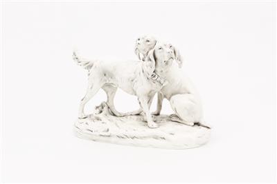 Zierifigur "Hunde" - Arte, antiquariato e gioielli