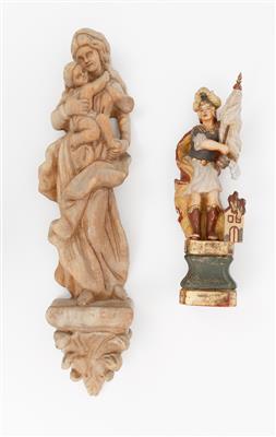 2 Skulpturen neuzeitlich - Umění, starožitnosti, šperky