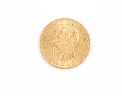 Goldmünze 20 Lire - Kunst, Antiquitäten und Schmuck