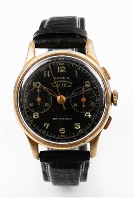 Patria Chronograph um 1950/60 - Kunst, Antiquitäten und Schmuck