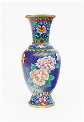 Cloisonné-Vase Japan um 1900 - Umění, starožitnosti, šperky
