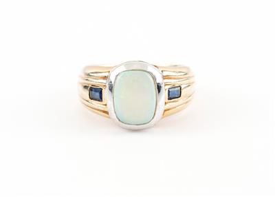 Opal Saphirring - Umění, starožitnosti, šperky