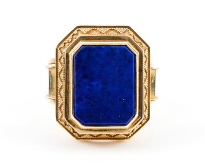 Lapis Lazuliring - Antiques, art and jewellery