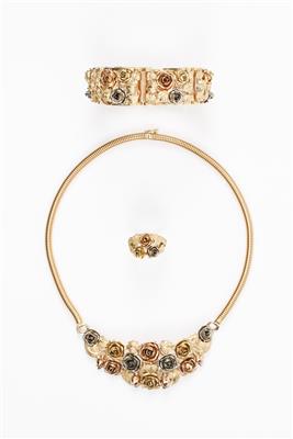 Blütenschmuckset - Jewellery, watches and silver