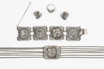 Trachtenschmuckgarnitur - Jewellery, watches and silver