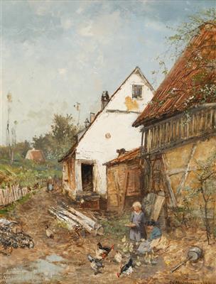 Maler um 1889 - Kunst und Antiquitäten