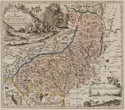 Landkarte datiert 1779 - Antiques and art