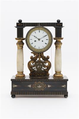 Biedermeier Portaluhr, um 1830/40 - Antiques and art