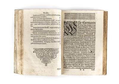 Gerichtsordnungen von Steiermark 1622, 1638 und 1639 - Antiques and art