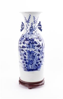 Asiatische Bodenvase 19. Jh. - Antiques and art