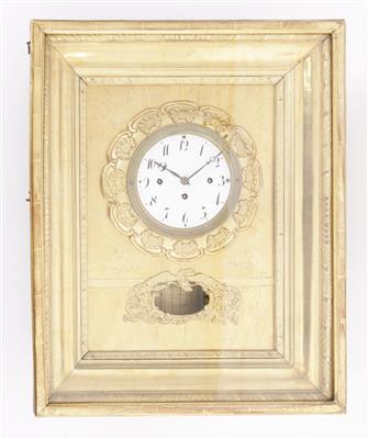 Biedermeier-Rahmenuhr um 1830/40 - Antiques and art