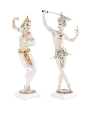 2 Zierfiguren - Arte e antiquariato