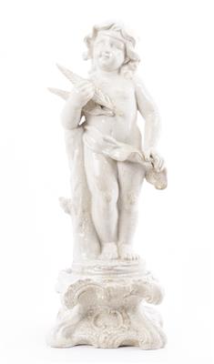 Putto auf Postament, 20. Jahrhundert - Antiques and art