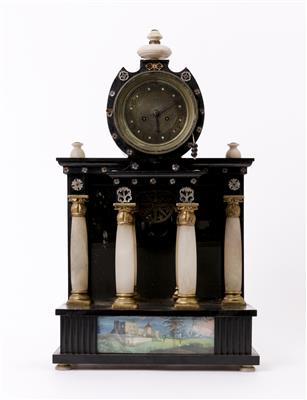 Biedermeier-Kommodenuhr um 1830 - Arte e antiquariato