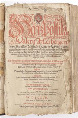 Buch: Herz-Postille, Leipzig 1616 - Antiques and art