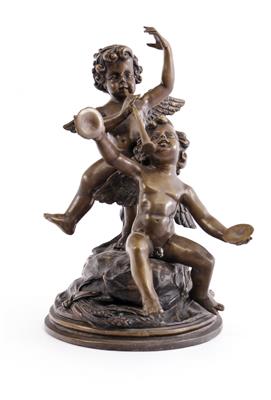 Musizierende Putti, Ende 19. Jahrhundert - Arte e antiquariato