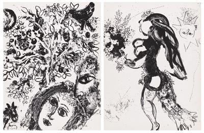 Marc Chagall, 2 Bilder * - Paintings