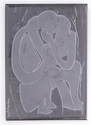 Glasbild, Rosenthal Jahresobjekt 1981 - Arte e antiquariato