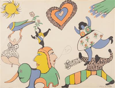 Niki de Saint-Phalle * - Paintings