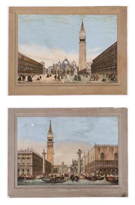 Künstler des 19. Jahrhunderts, 2 Bilder - Dipinti