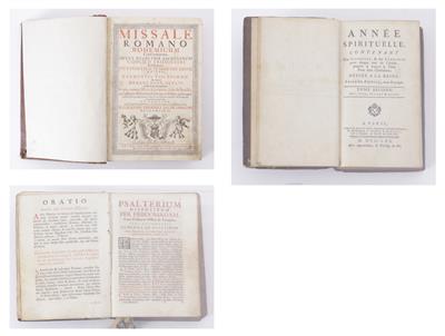 3 Bücher, 16./17. Jahrhundert: - Umění a starožitnosti