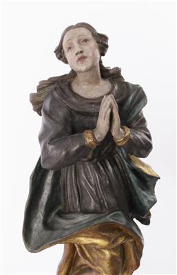 Maria Immaculata, Oberösterreich, Mitte 18. Jahrhundert - Antiques and art