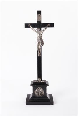 Tischstandkruzifix, 19. Jahrhundert - Arte e antiquariato
