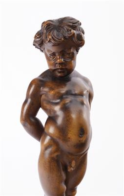 Stehender Putto, Emanuel Pendl (Meran 1845-1927 Wien), Ende 19. Jahrhundert - Antiques and art