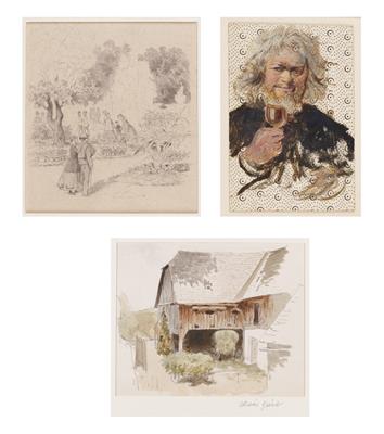 Alois Greil, 3 Bilder: - Paintings