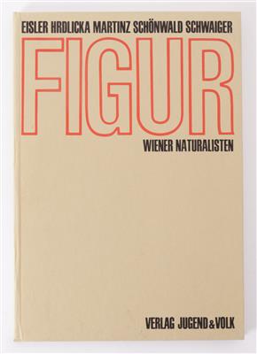 Kunstbuch: Figur. Wiener Naturalisten. Mit 5 handsignierten Originalgraphiken - Paintings