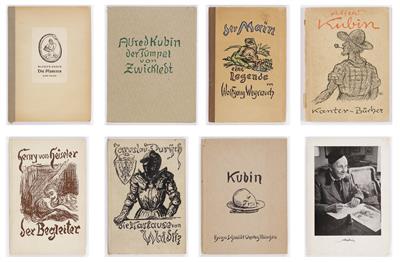 Alfred Kubin *, 8 Bücher: - Paintings