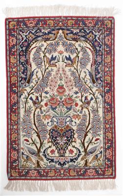 Isfahan Teppich, ca. 110 x 74 cm - Kunst und Antiquitäten