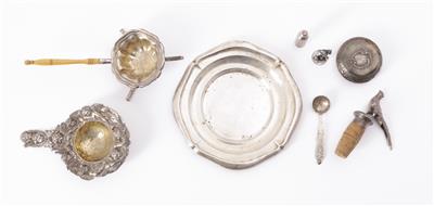 Konvolut von 8 Silberobjekten - Kunst und Antiquitäten
