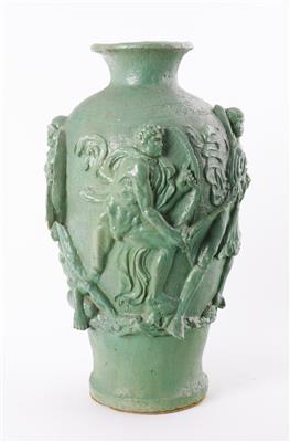 Große Vase mit "Kampf der Amazonen", um 1920/30 - Umění a starožitnosti