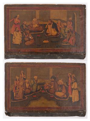 Paar szenische Darstellungen, wohl Osmanisches Reich (Türkei) 19. Jahrhundert - Umění a starožitnosti