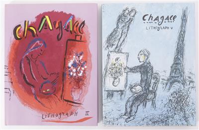 Marc Chagall, 2 Bücher: - Paintings