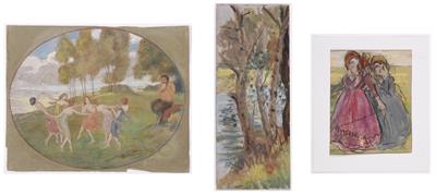 Ferdinand Mirwald, 3 Bilder: - Paintings