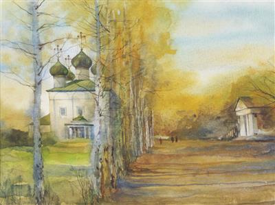 Russischer Künstler um 1995 - Paintings