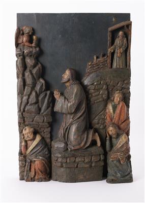 Christus am Ölberg, in gotischer Stilform - Umění a starožitnosti