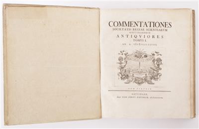 Commentationes Societatis Regiae Scientiarum Gottingensis, Göttingen 1782-1786 - Umění a starožitnosti