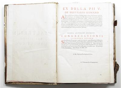 Psalterium Novissimum Monasticum ex Brevario Monastico Pauli V..., Kempten, Ende 17. Jahrhundert (wohl 1683) - Umění a starožitnosti