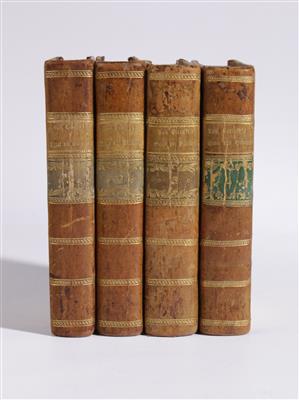 4 Bücher: Paul Stransky's Staat von Böhmen., Prag 1792 - Kunst & Antiquitäten