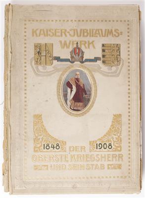 Der oberste Kriegsherr und sein Stab. Die K. u. K. Wehrmacht in Wort und Bild 1908 - Antiques and art