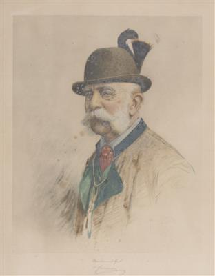 Kaiser Franz Joseph I. von Österreich, nach Oskar Brüch (Wien 1869-1943 Melide/CH) - Dipinti