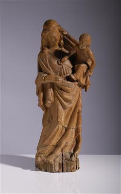 Hl. Maria mit Christuskind - sog. Dienstbotenmadonna, 20. Jahrhundert - Antiques and art