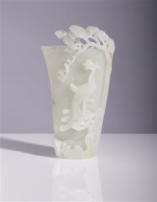 Vase aus Jade, China - Arte e antiquariato