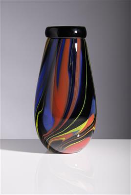 Vase, Entwurf: Ottavio Missoni (1921-2013), Ausführung: Arte Vetro Murano - Arte e antiquariato