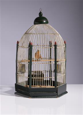 Vogelkäfig, Alpenländisch - wohl Salzkammergut, 19. Jahrhundert - Arte e antiquariato