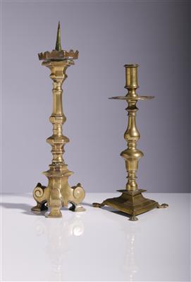 Zwei Kerzenleuchter - Kunst & Antiquitäten