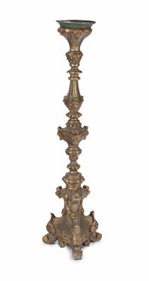 Großer barocker Altarleuchter, 18. Jahrhundert - Antiques and art